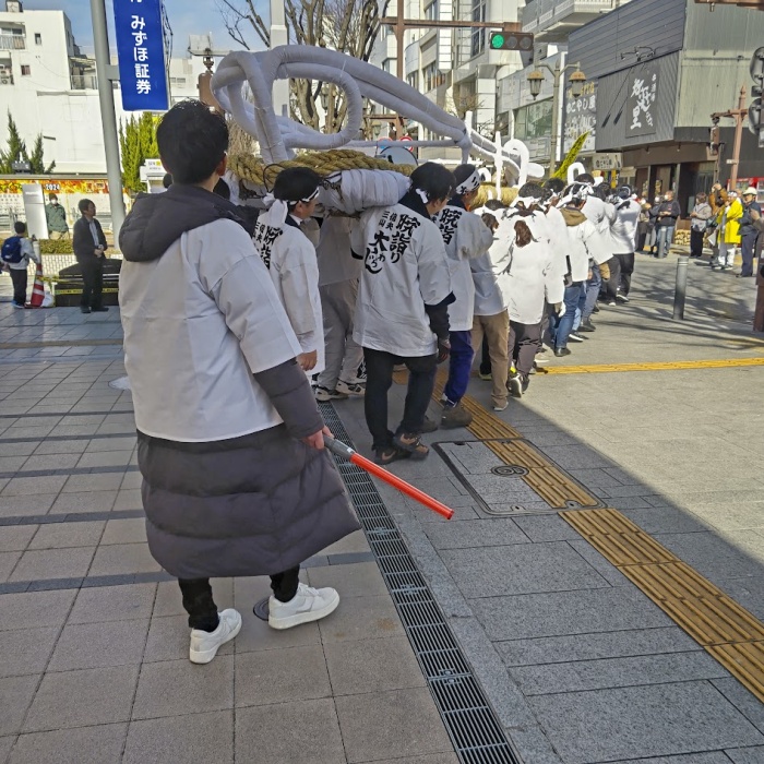 出発したところ