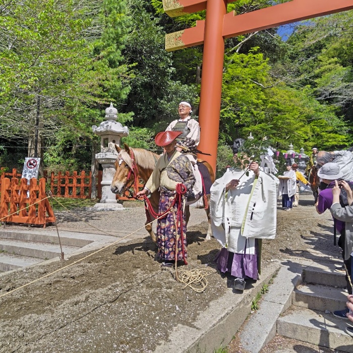 第1駐車場へ向う